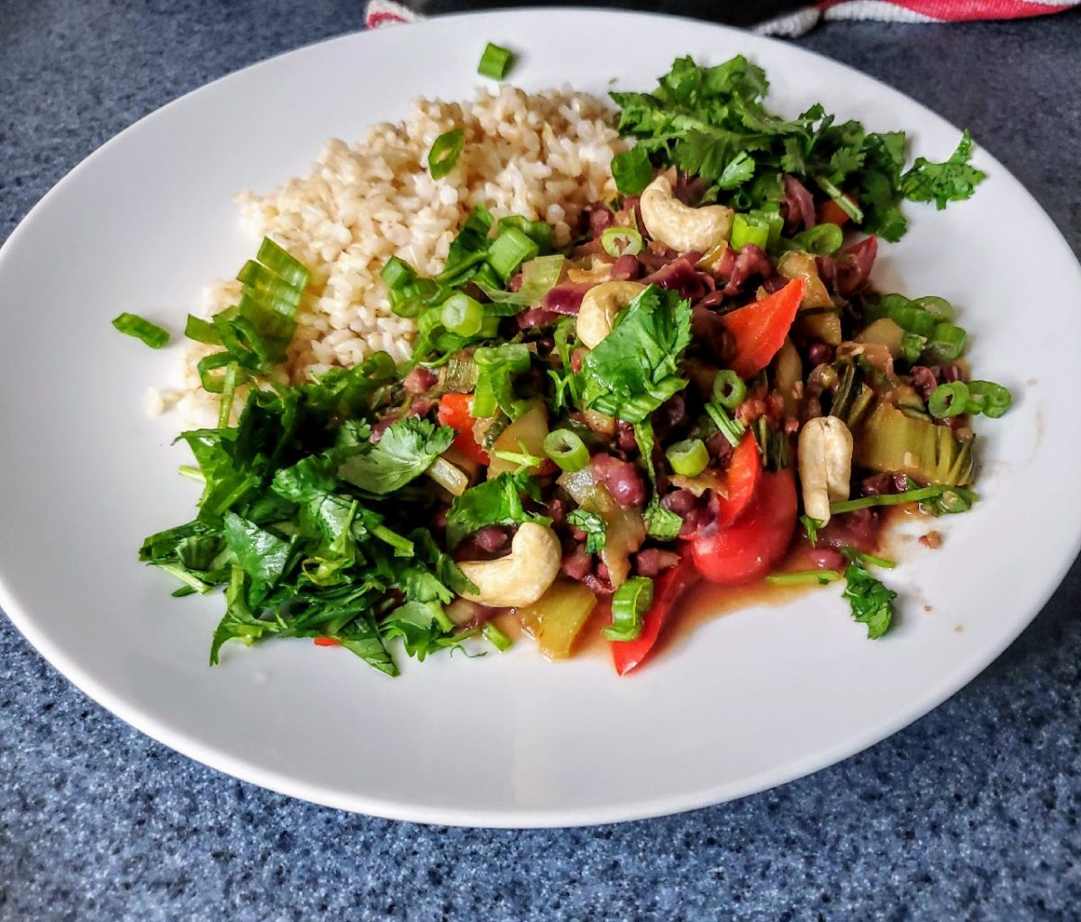 Bok Choy and Adzuki Bean Stir-Fry | Inside Out Health & Wellness