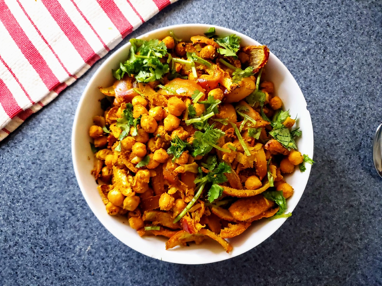 Roasted Curry Chickpeas | Inside Out Health & Wellness