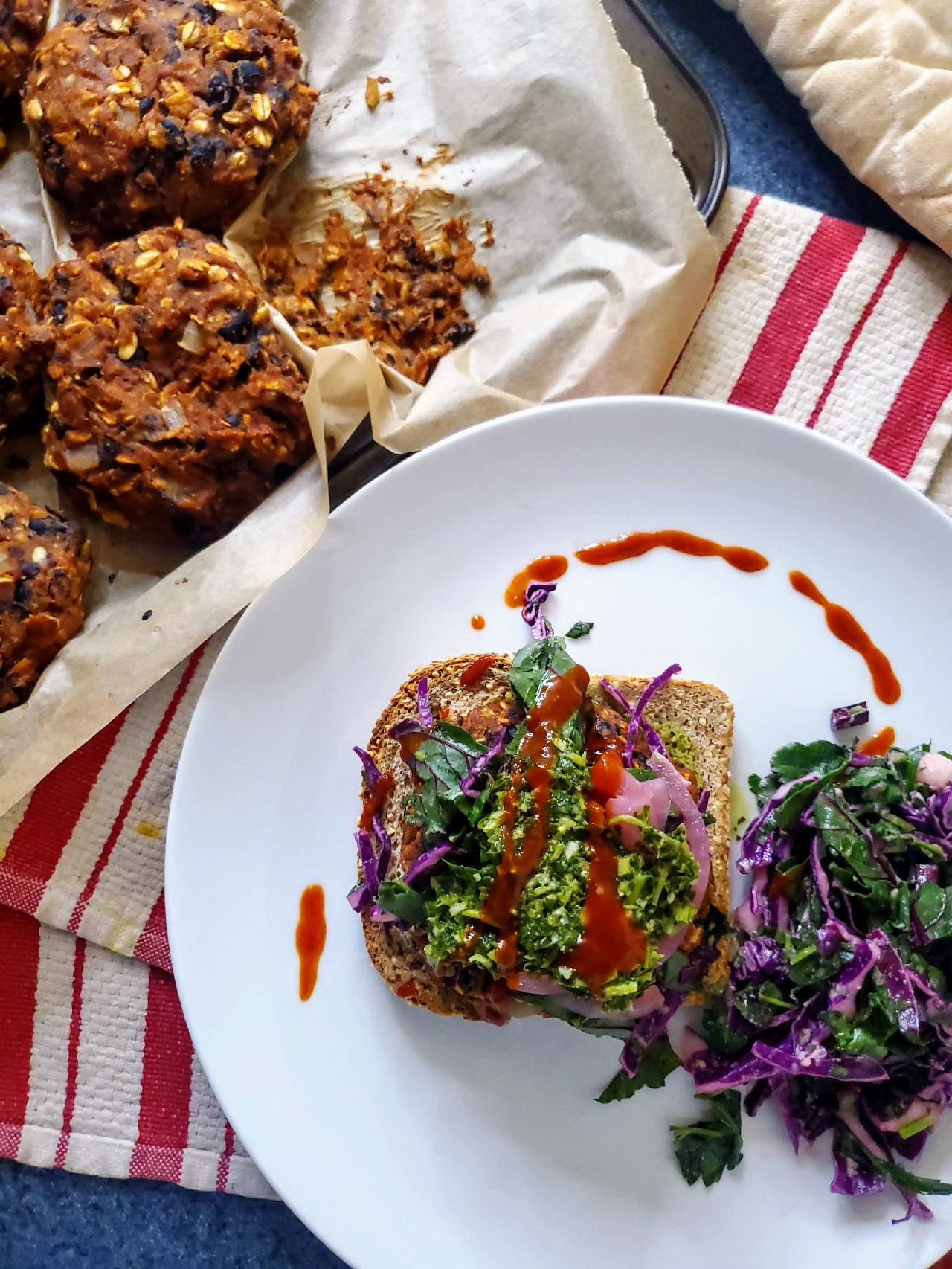 Sweet Potato Black Bean Burgers | Inside Out Health & Wellness