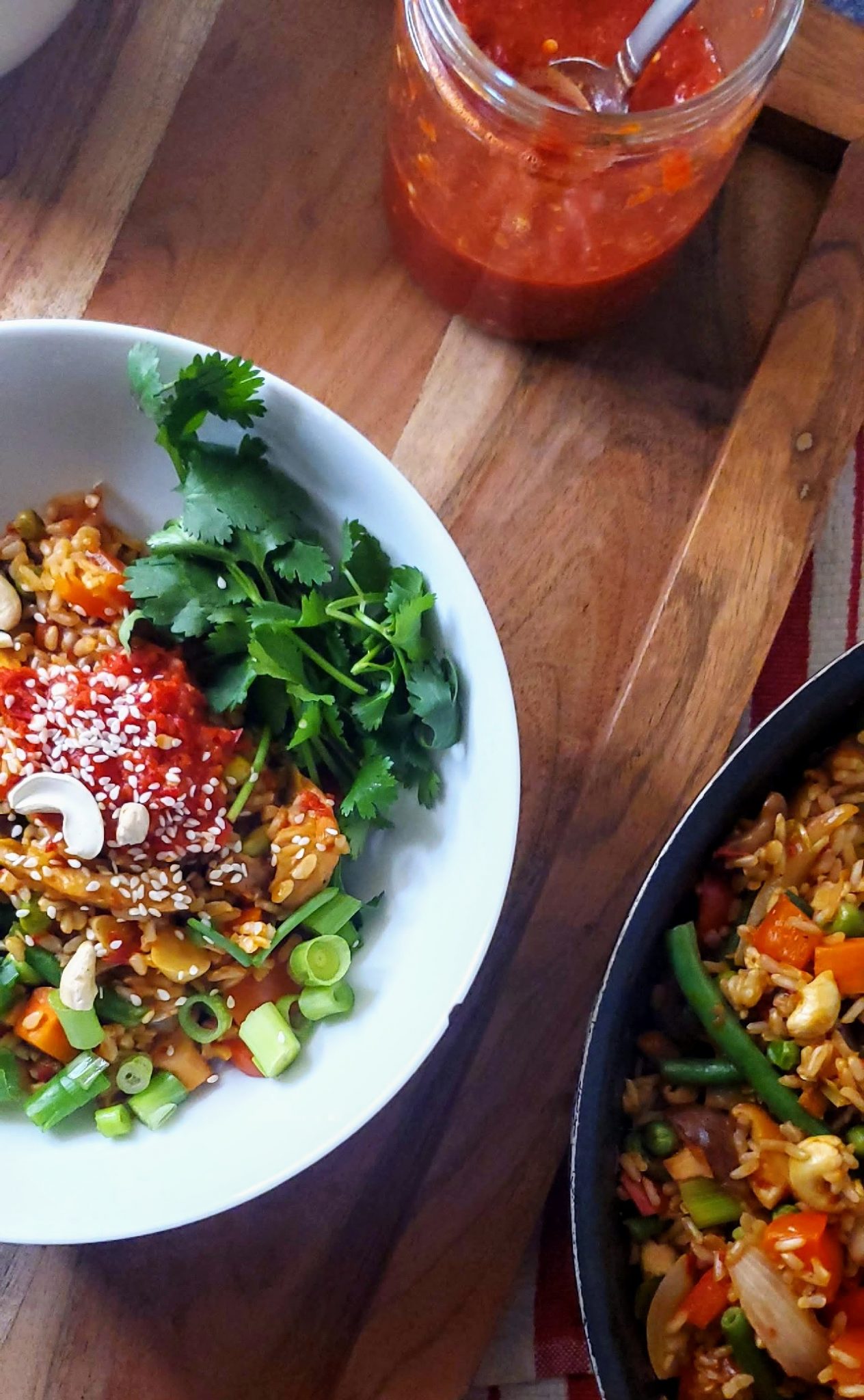 Vegan Nasi Goreng (Indonesian Fried Rice) | Inside Out Health & Wellness